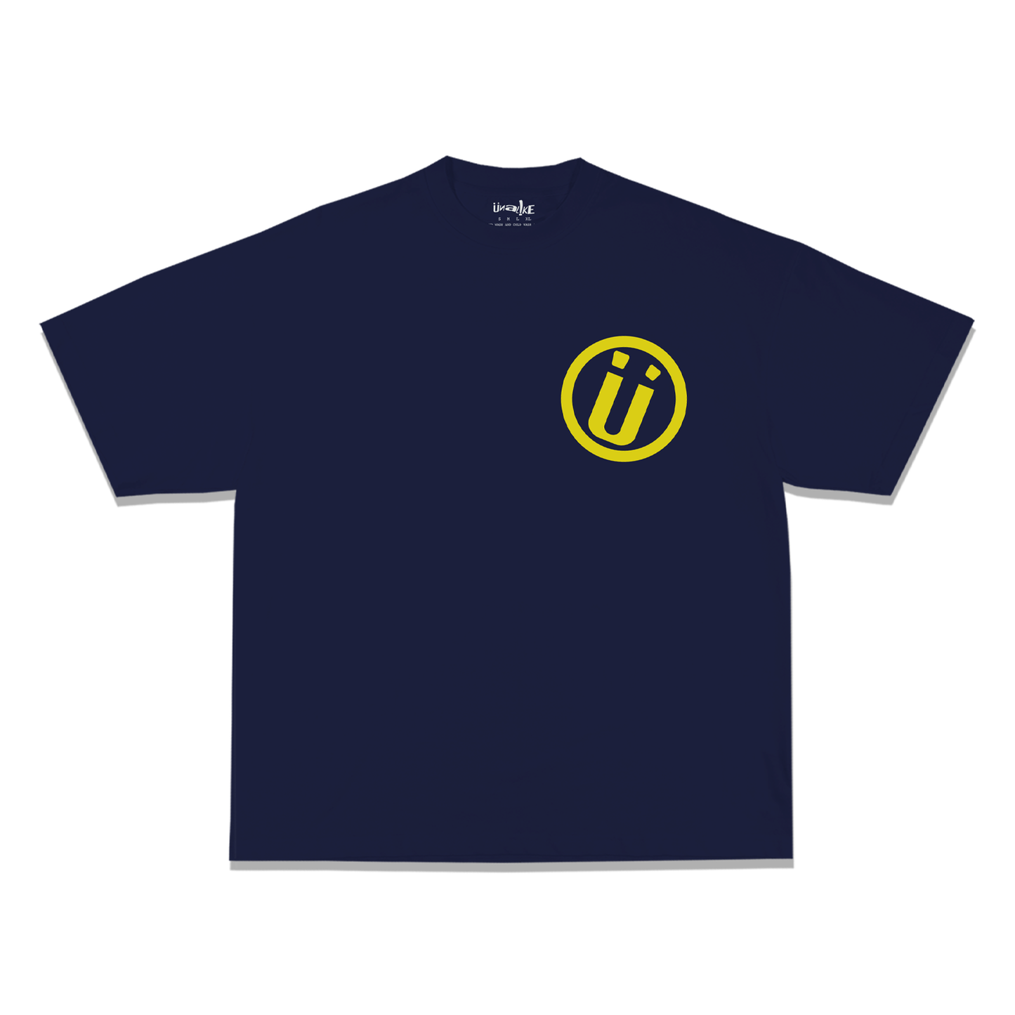 TOTALLED NAVY TURBO TEE.